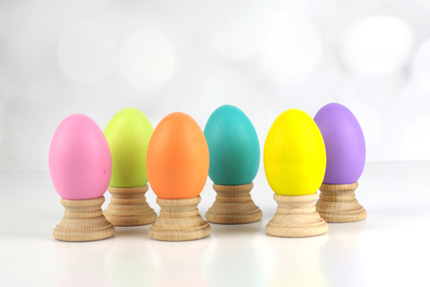 Montessori wooden egg and cup puzzle - Wonder's Journey