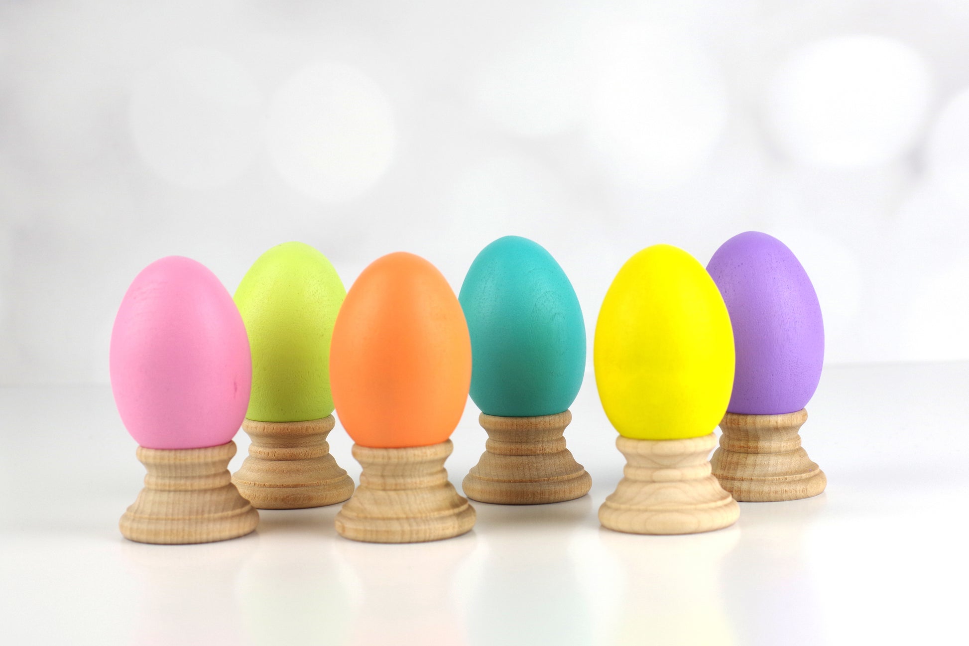 Montessori wooden egg and cup puzzle - Wonder's Journey