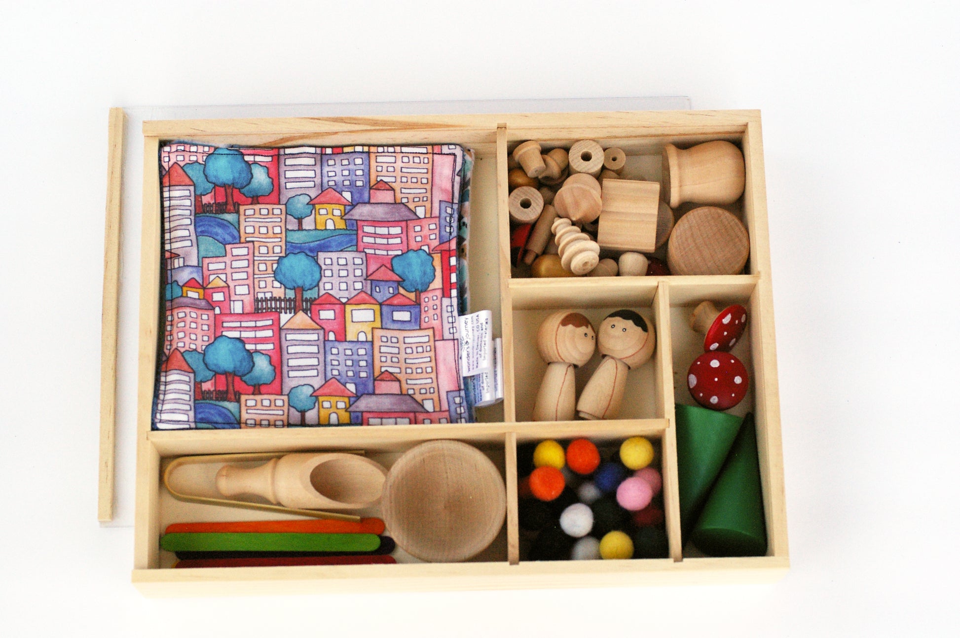 Story telling loose parts tray - Wonder's Journey