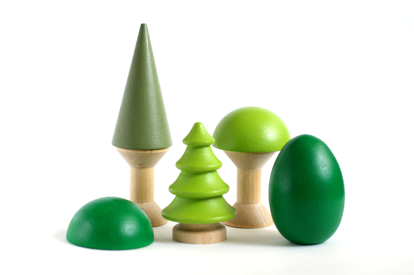 Wooden Waldorf Tree set - Wonder's Journey