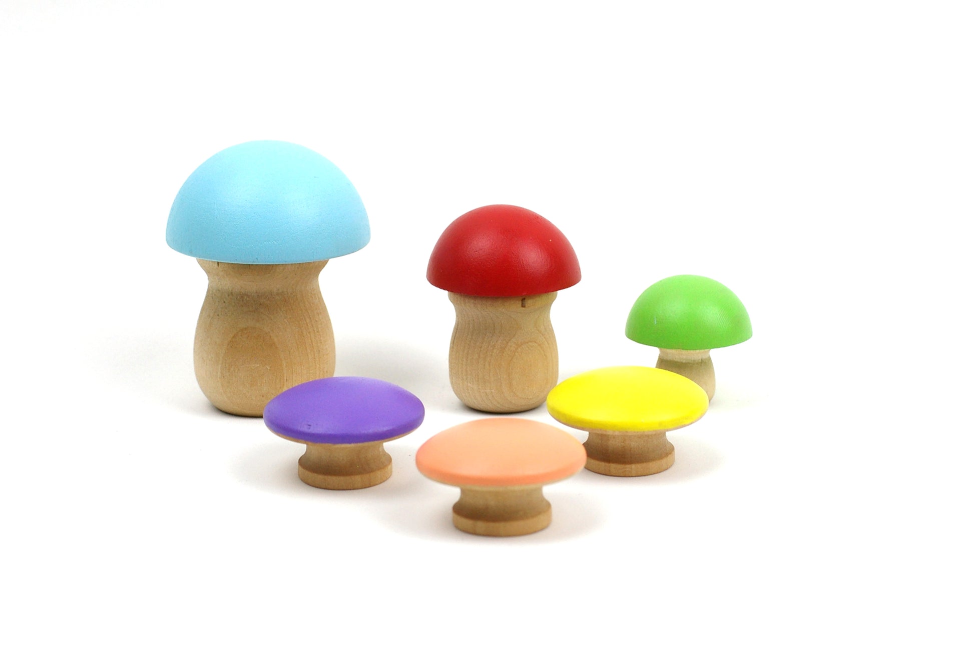 Wooden Waldorf Mushroom set - Wonder's Journey