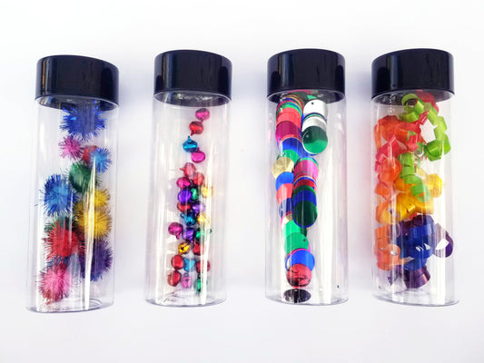 Sensory bottles for babies- Set A - Wonder's Journey