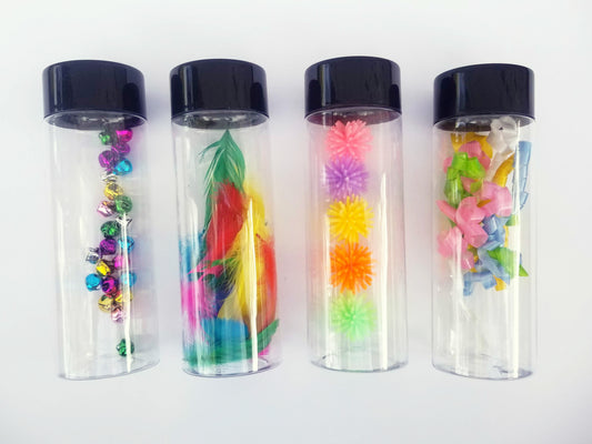 Sensory bottles- Set H - Wonder's Journey