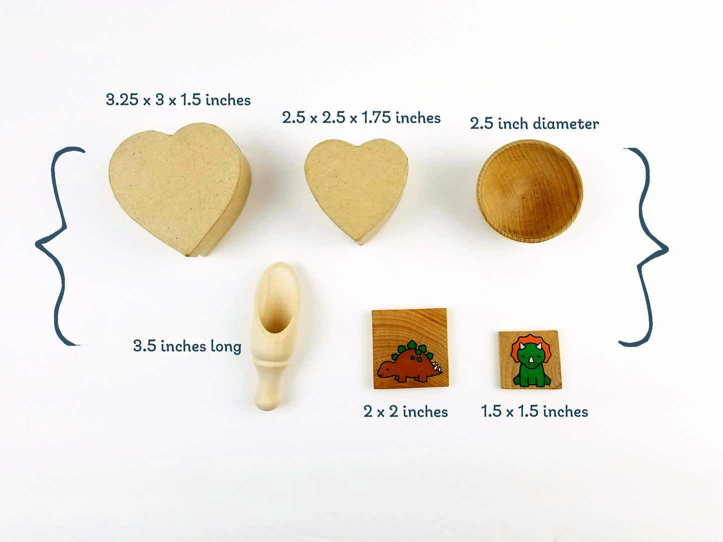 I heart Dinos sensory box kit - Wonder's Journey