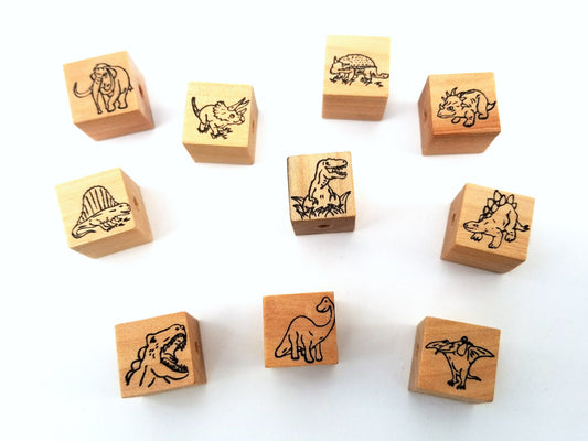 Dinosaur lacing beads - Wonder's Journey