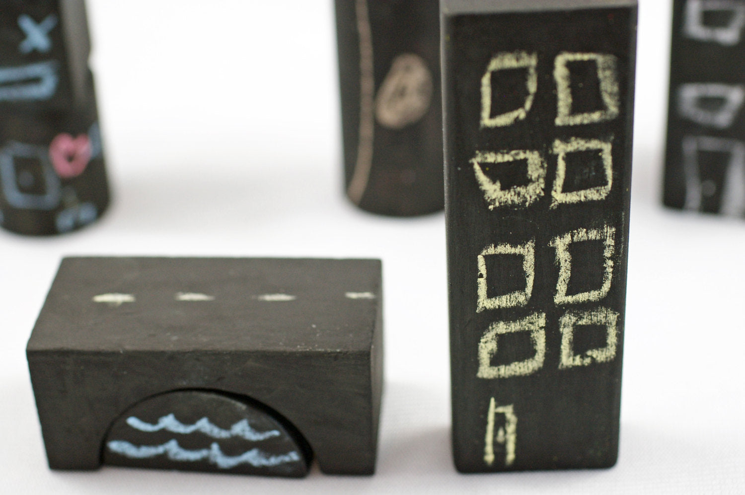 Chalkboard blocks - Wonder's Journey