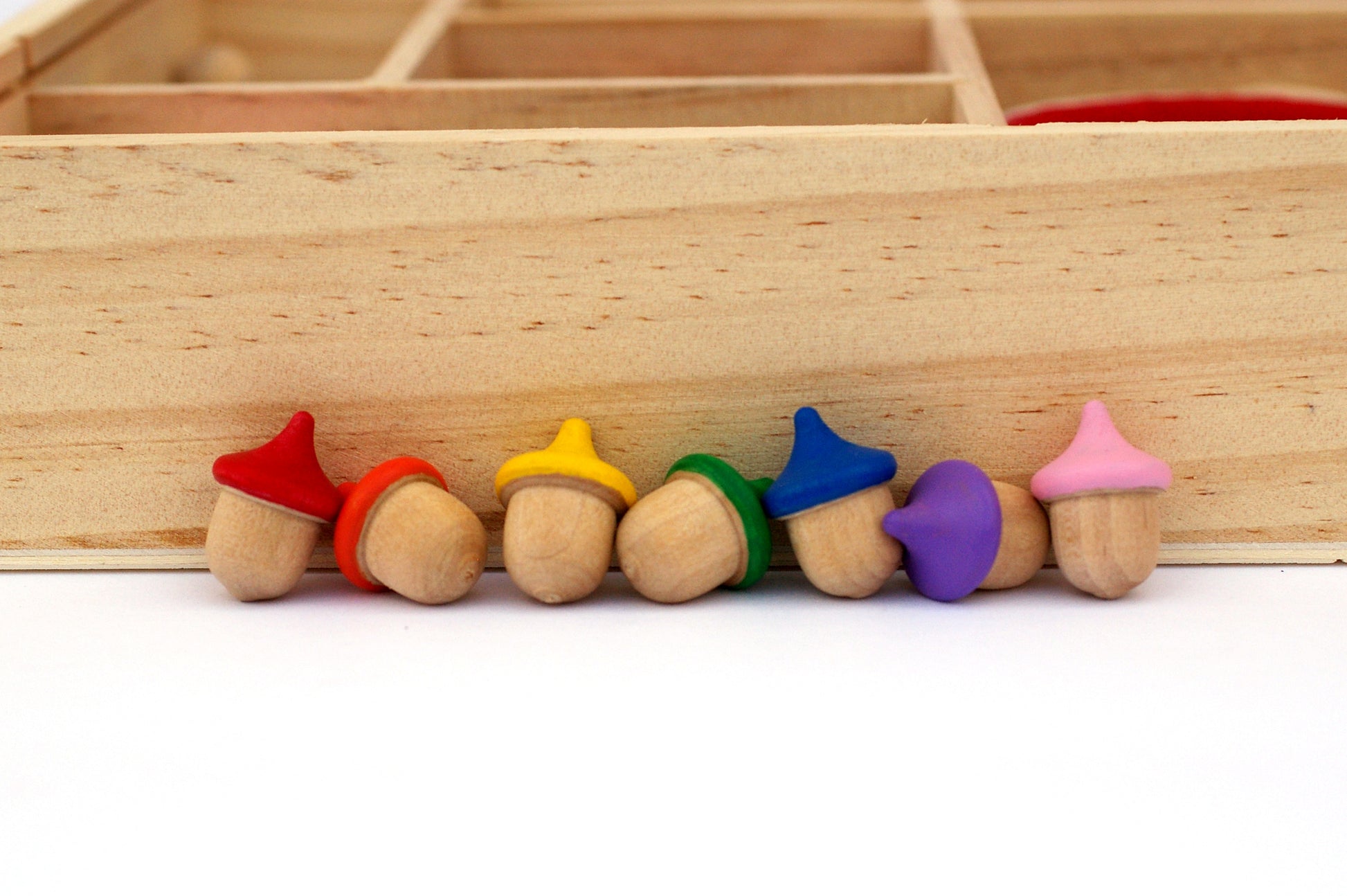 Rainbow Loose Parts Tray - Wonder's Journey