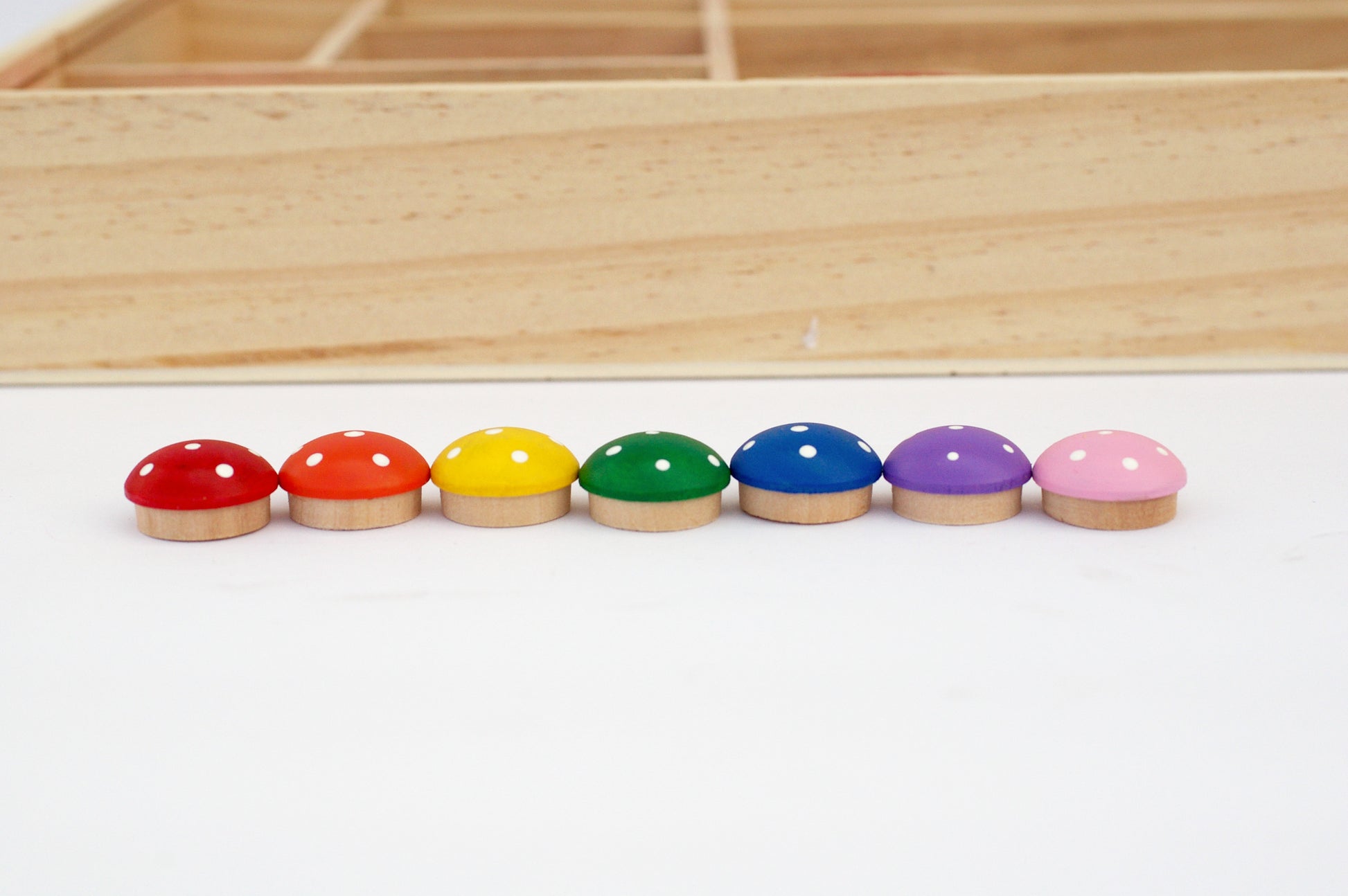 Rainbow Loose Parts Tray - Wonder's Journey