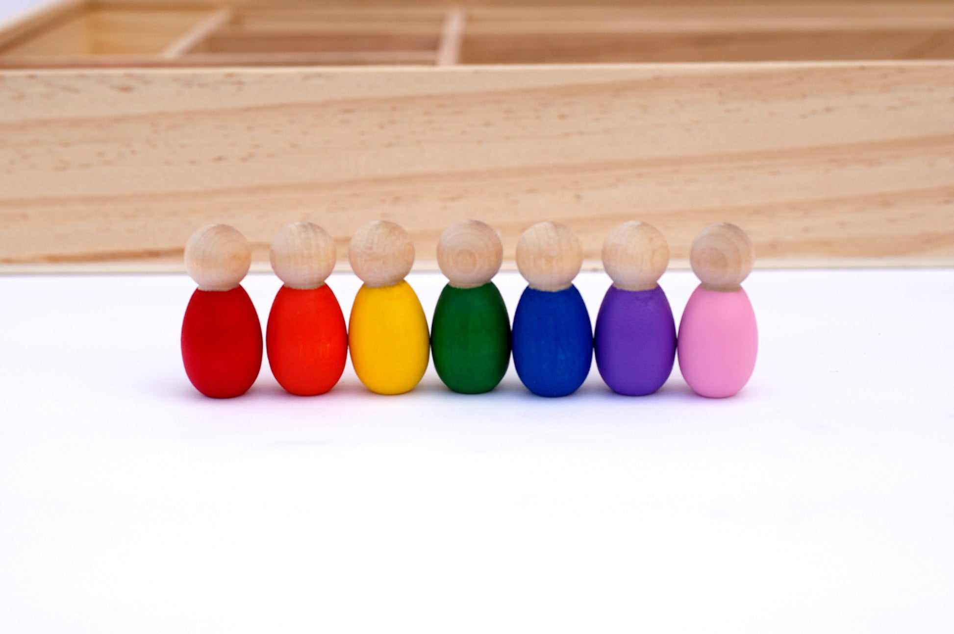 Rainbow Loose Parts Tray - Wonder's Journey