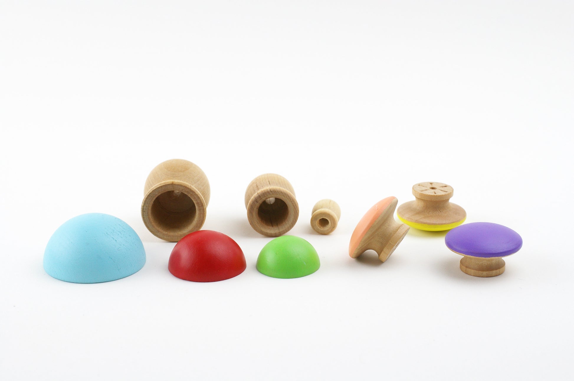 Wooden Waldorf Mushroom set - Wonder's Journey