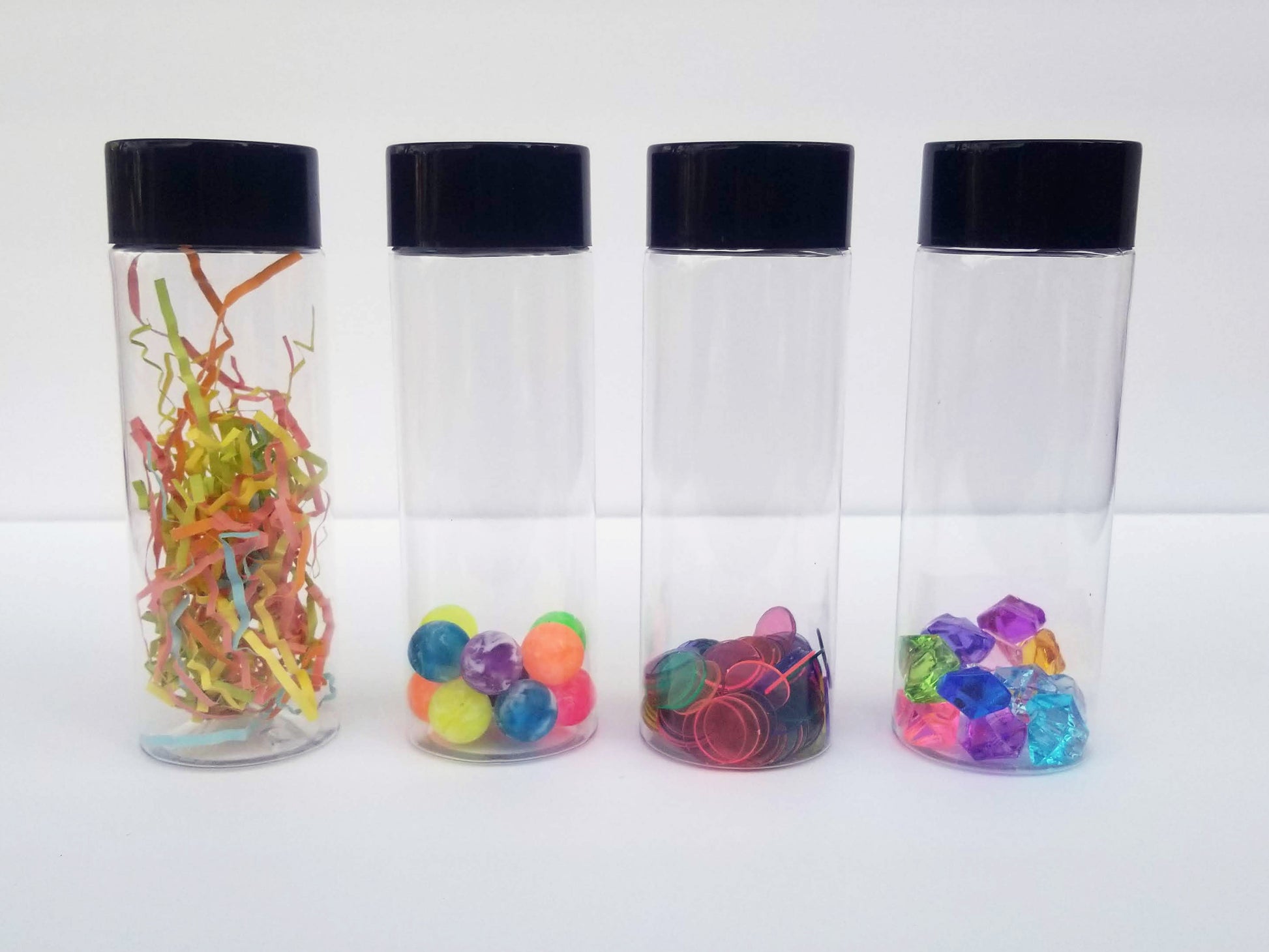 Sensory bottles- Set I - Wonder's Journey