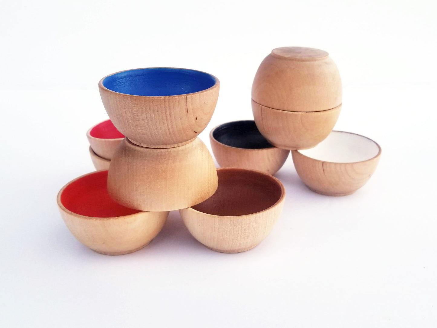 Rainbow sorting bowls - Wonder's Journey