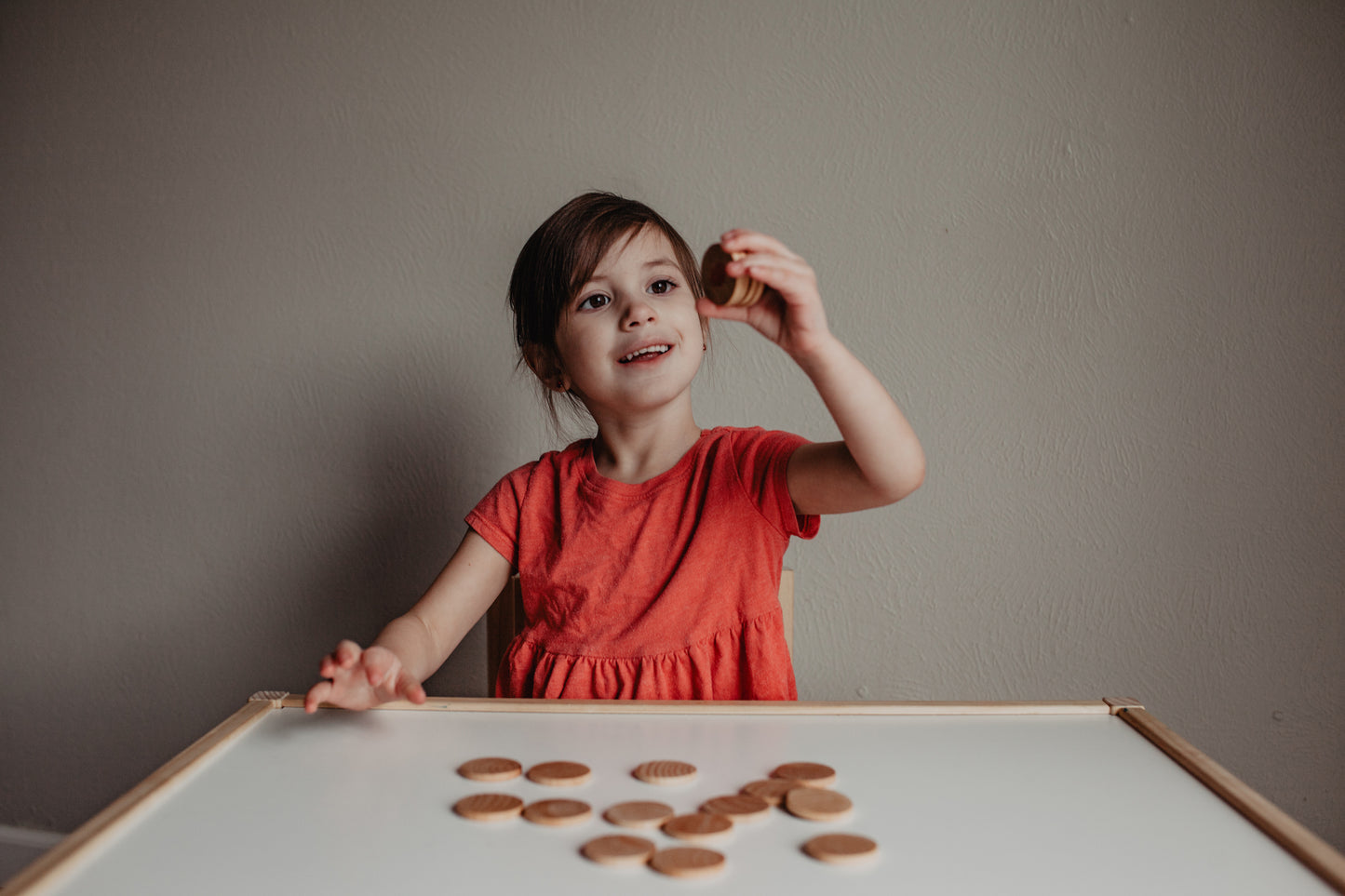 Valentine's Day wooden matching game - Wonder's Journey