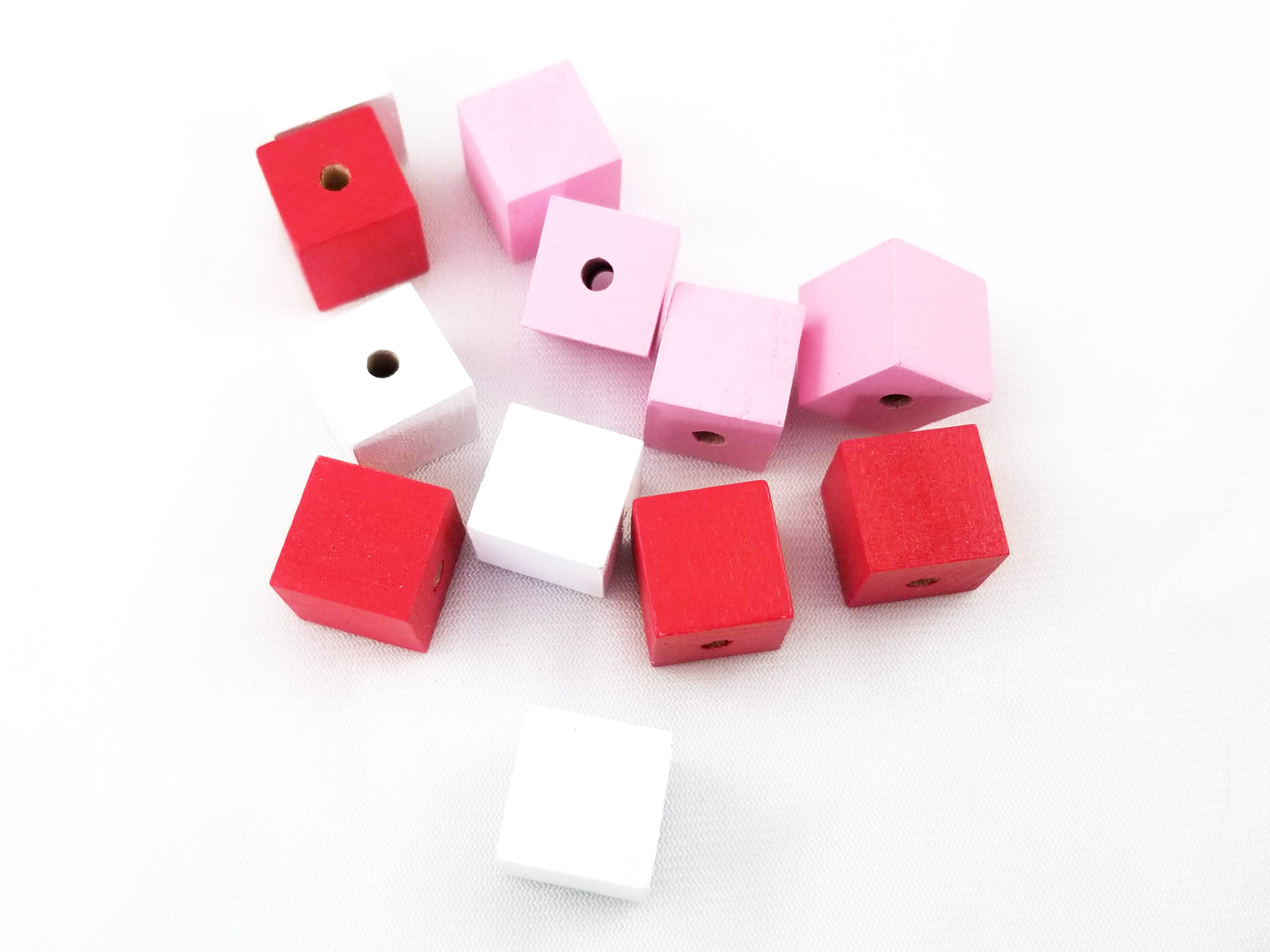 Valentine's Day preschool lacing beads - Wonder's Journey