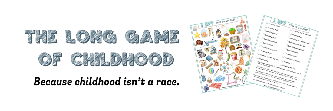 With play and simple, accessible activities at home, learning develops naturally.