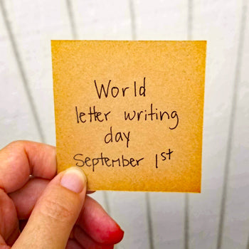 World Letter Writing Day, September 1st
