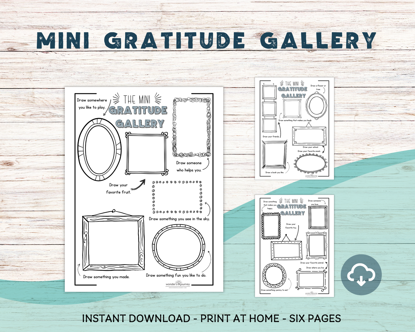 Mini Gratitude Gallery Digital Download