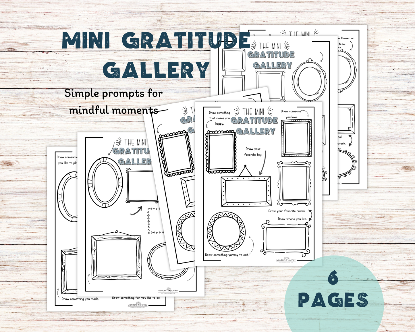 Mini Gratitude Gallery Digital Download