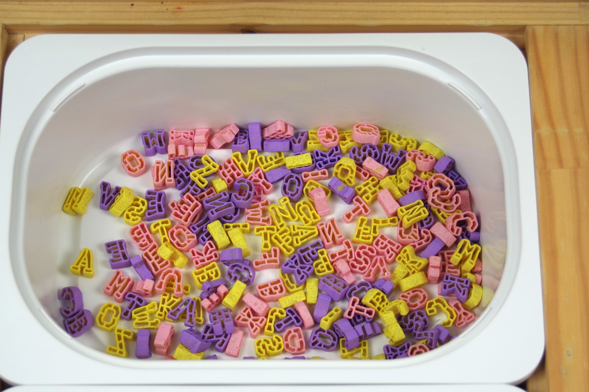 Spring ABC Sensory Bin Filler - Wonder's Journey