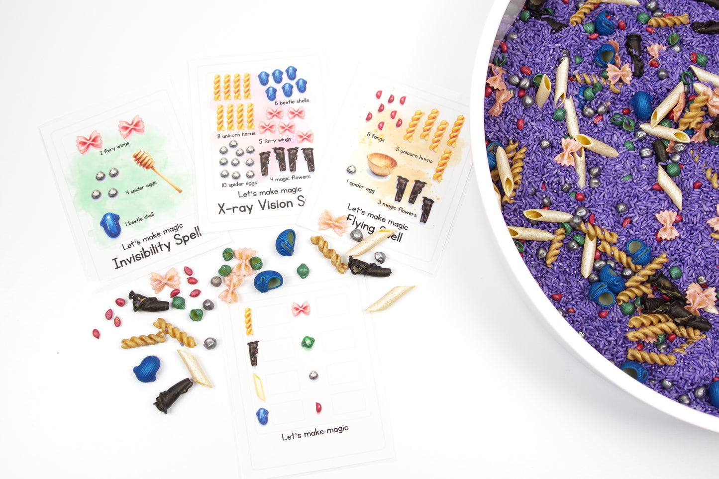 Let's Make Magic Sensory Bin