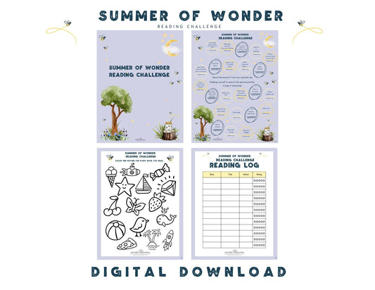 Summer of Wonder Reading Challenge - Wonder's Journey