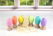 Load image into Gallery viewer, Montessori wooden egg and cup puzzle - Wonder&#39;s Journey
