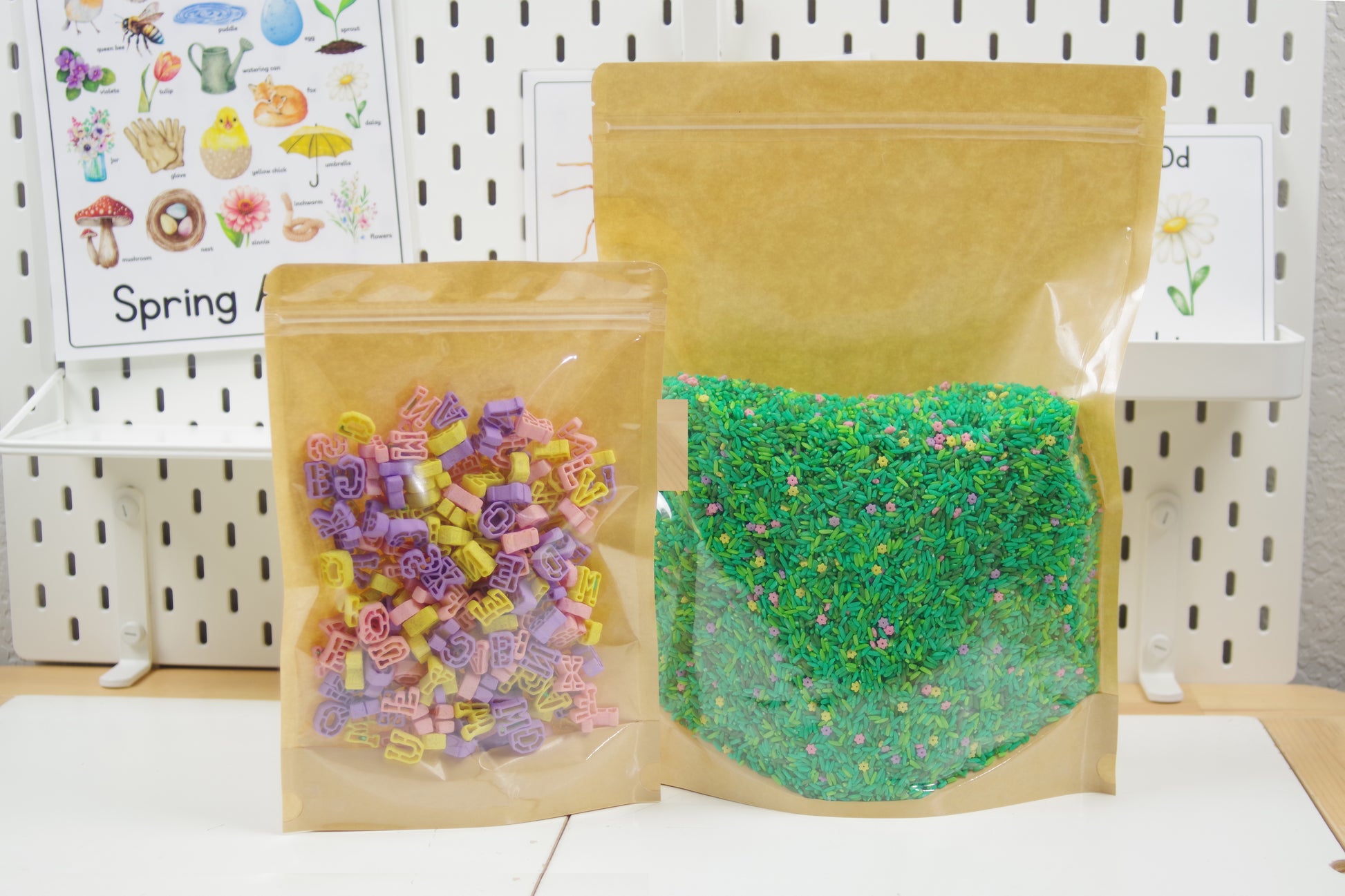 Spring ABC Sensory Bin Filler - Wonder's Journey