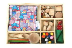 Story telling loose parts tray - Wonder's Journey