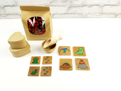 I heart Dinos sensory box kit - Wonder's Journey