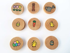 Easter wooden matching game - Wonder's Journey