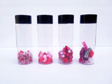 Load image into Gallery viewer, Valentines Day sensory bottles- Set F - Wonder&#39;s Journey
