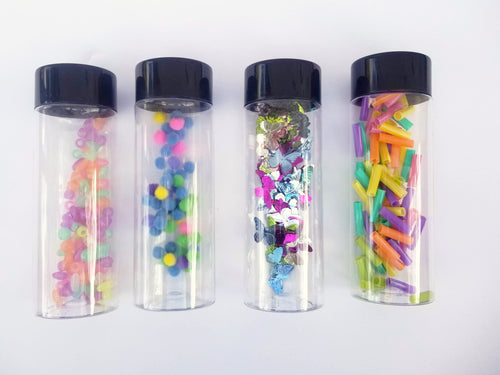 Spring sensory bottles- Set E - Wonder's Journey
