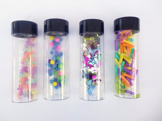 Spring Sensory bottles - Wonder's Journey