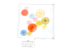 Clear sensory pouch with buttons - Wonder's Journey