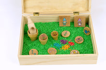 Load image into Gallery viewer, Complete Spring Garden small world sensory box - Wonder&#39;s Journey
