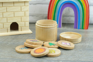 Wooden fill and spill set - Wonder's Journey