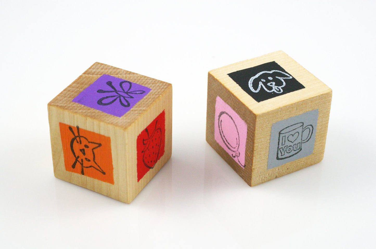 Color and language cubes - Wonder's Journey
