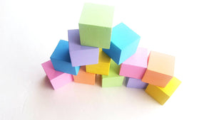 Pastel stacking blocks - Wonder's Journey