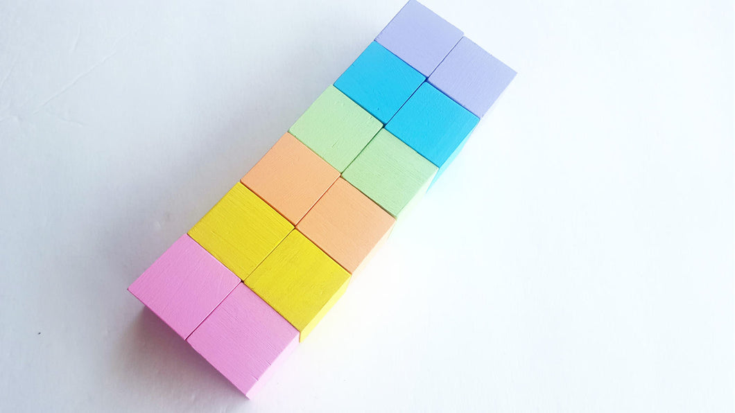 Pastel stacking blocks - Wonder's Journey