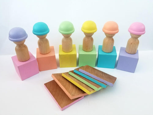 Pastel building blocks - Wonder's Journey