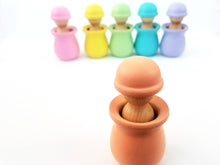 Load image into Gallery viewer, Pastel color matching peg dolls - Wonder&#39;s Journey
