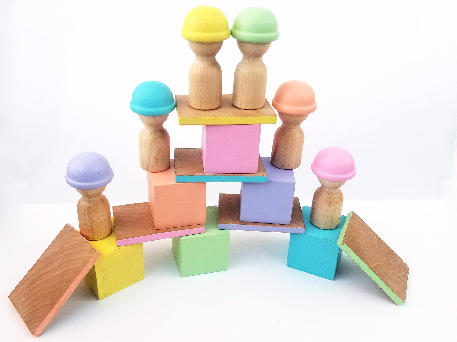Pastel building blocks - Wonder's Journey