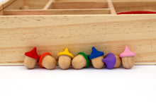 Load image into Gallery viewer, Rainbow Loose Parts Tray - Wonder&#39;s Journey
